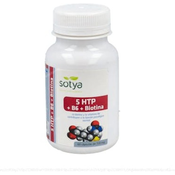 Sotya 5-htp + Biotina + B6 60 Caps