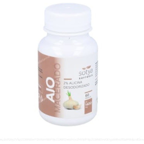 Sotya Ajo Macerado 1000 Mg. Perlas 60u