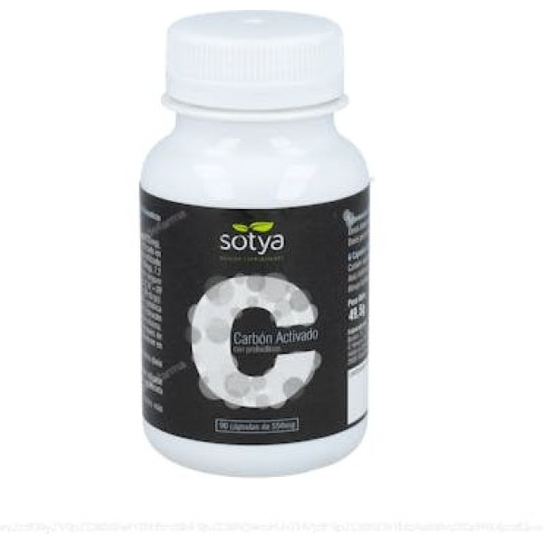 Sotya Koolstof Geactiveerd Met Probiotische 90 Caps