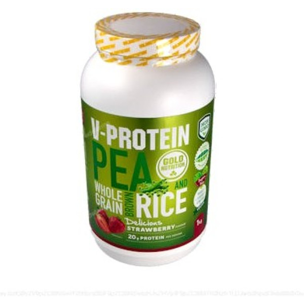 Gold Nutrition V-Protein - Protéine végétalienne 1 kg