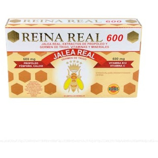 Robis Jalea Reina Real 20 Ampollas De 600mg