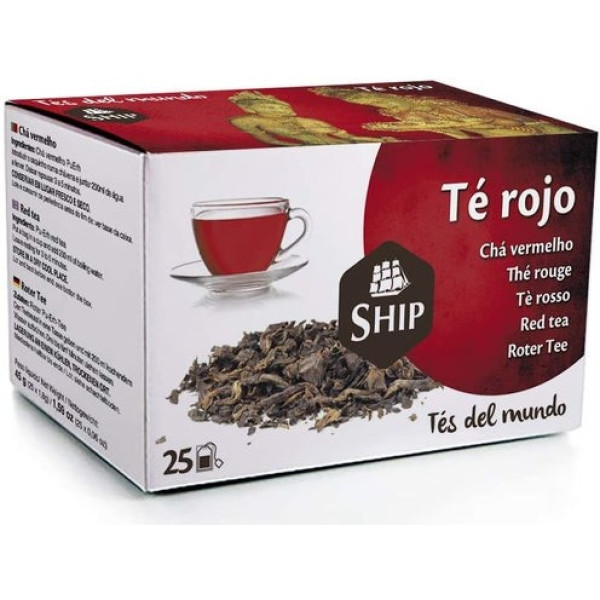 Spedire Puerh Red Tea Infusion 25 sacchetti
