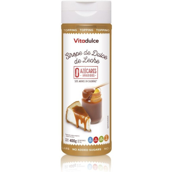 Vitadulce Sirope De Dulce De Leche 400 Gr