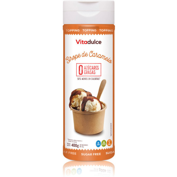 Vitadulce Sirope De Caramelo 400 Gr