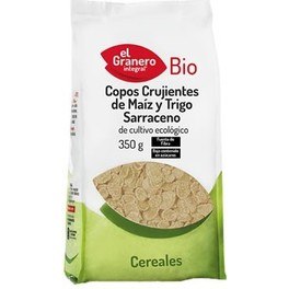 El Granero Intégral Croquant Flocons de Maïs et Sarrasin Bio 350 gr