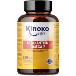 Kinoko Life Astaxantina-omega7 De Aceite De Espino Amarillo 120 Caps