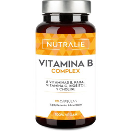 Nutralie Vitamina B Complex 90 Cápsulas Veganas
