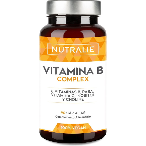 Nutralie Vitamina B Complex 90 Cápsulas Veganas