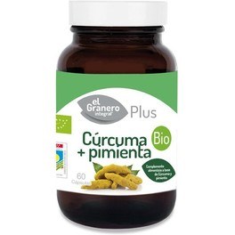 El Granero Curcuma Intégral + Poivre Bio 440 Mg 60 Caps