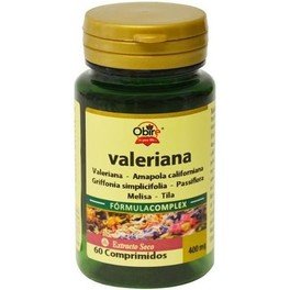 Obire Complesso di Valeriana 400 Mg Estratto Secco 60 Comp