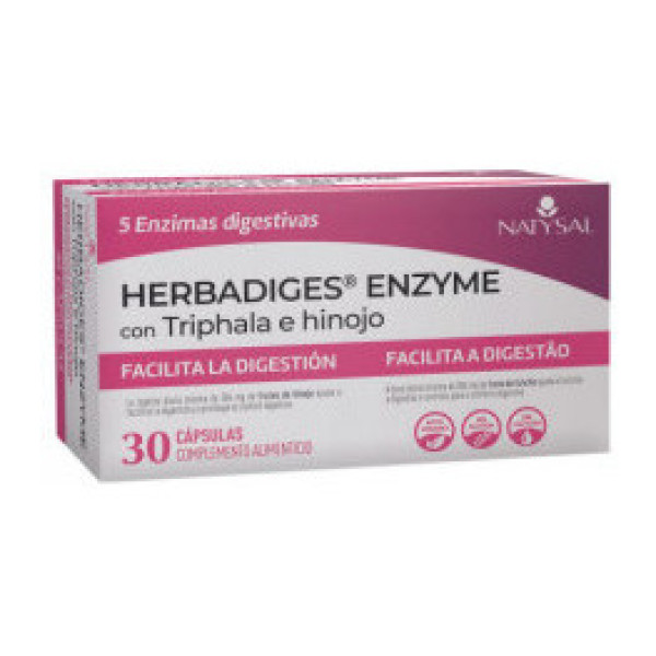Natysal Herbadiges Enzima 30 capsule