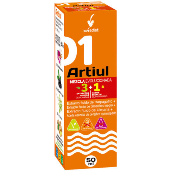 Novadiet Artiul+aceite Esencial Jengibre Mezcla Evolucionada 50 Ml