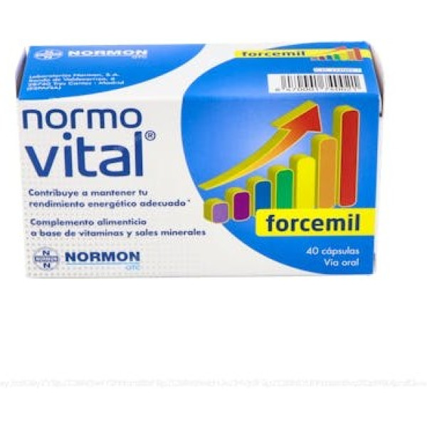 Normon Normovital Forcemil 40 Kapseln