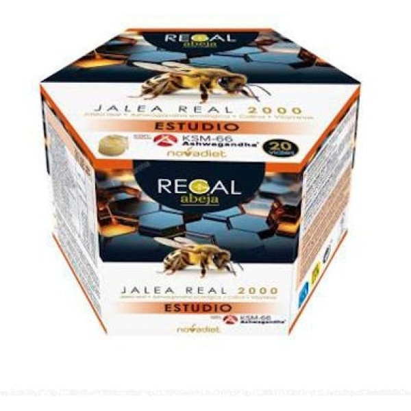 Novadiet Regal Abeja Estudio Jalea Real 2000 20 Viales