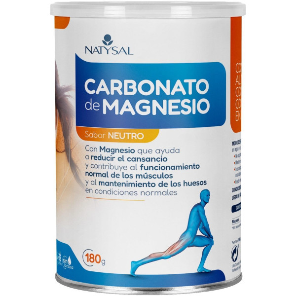 Natysal Carbonato de Magnésio 180 Gr