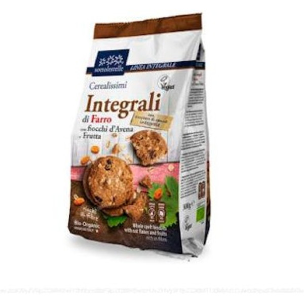 Sottolestelle Galleta Trigo Espelta Avena Fruta Integral 300 Gr Bio