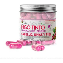 Tuno Canarias Higo Tinto Biotina + Zinc + Selenio 90 Caps