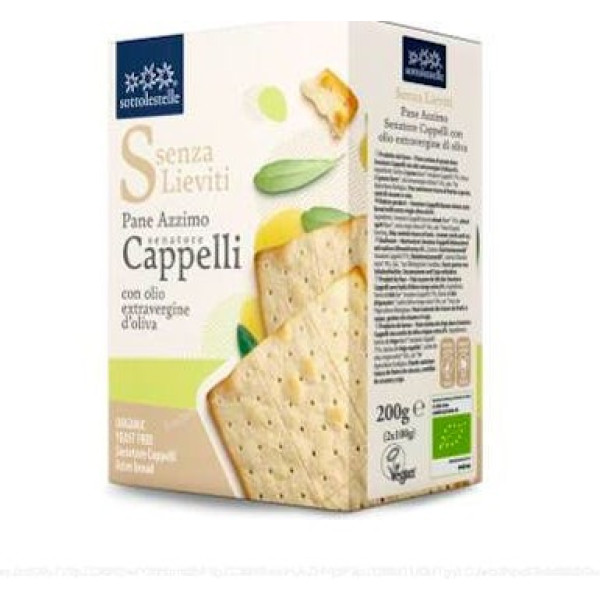 Sottolestelle Pane Azzimo Senatore Capelli 200 Gr Bio
