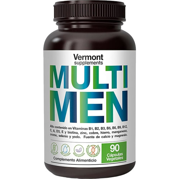 Vermont Supplements Multi Men 90 Vcaps