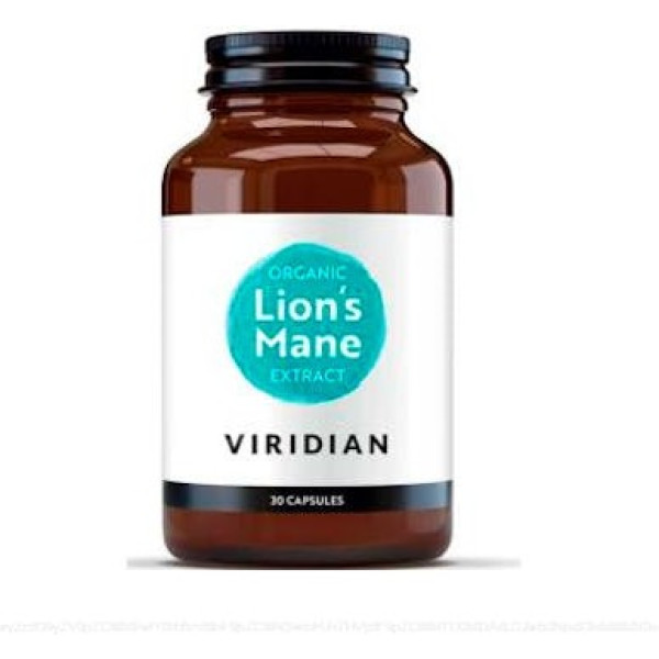 Viridian Löwenmähne Bio-Extrakt 30 V-Kapseln