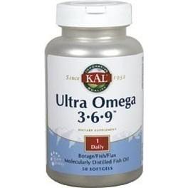 Kal Ultra Omega 3 6 9 100 Pérolas