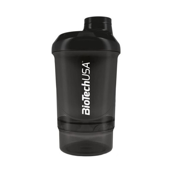 BioTechUSA Shaker Mixer Wave + Nano Black 300 ml