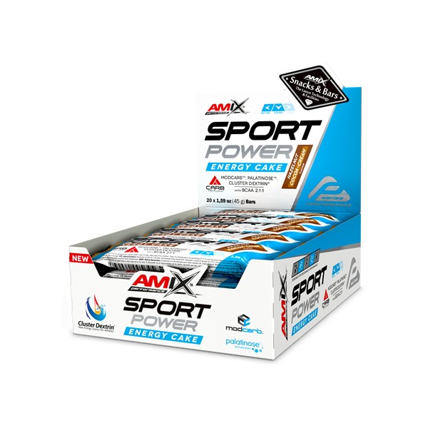 Amix Performance Sport Power Energy Cake 20 barres x 45 gr