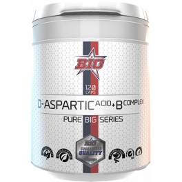 BIG Pharma Grade Acide D-Aspartique + Complexe B 120 gélules