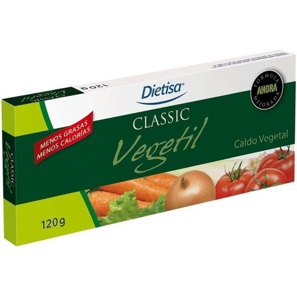 Dietisa Caldo Vegetal Vegetil 12 Cubitos