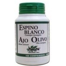 Pol Plant Espino Blanco Olive Ail 550 Mg 100 Comp