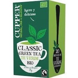 Cupper Klassieke Groene Thee Bio 20 Zakjes