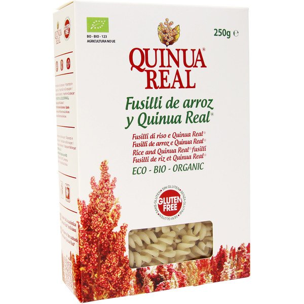 Quinoa Rea Fusilli De Arroz E Quinoa 250 Gr