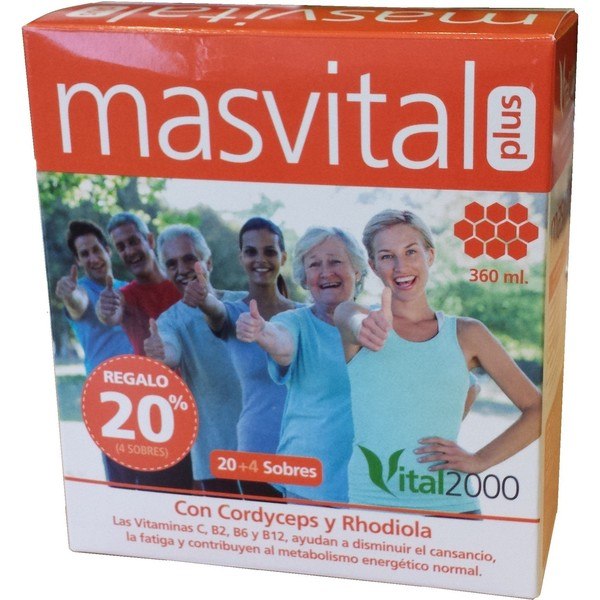 Vital 2000 Masvital Plus 24 Enveloppes