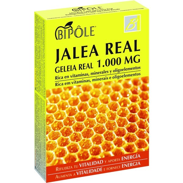 Intersa Bipole Geléia Real 20 Ampolas 1000 mg
