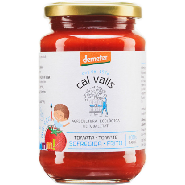 Cal Valls Tomate Sofrito 350 Gr Eco Sin Azucar