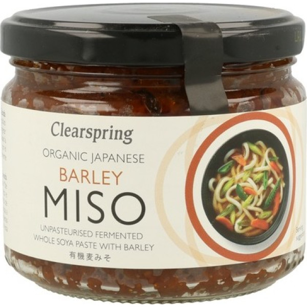 Clearspring Mugi Miso Não Pasteurizado 300 Gr