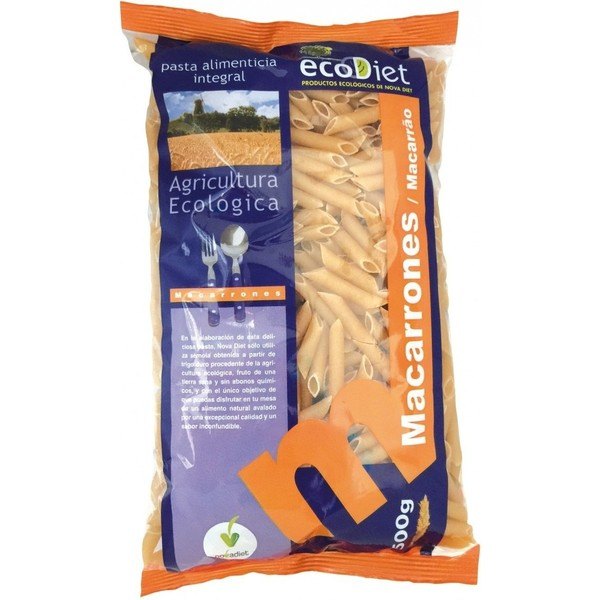 Macarrão Integral Novadiet Ecodiet 500 G