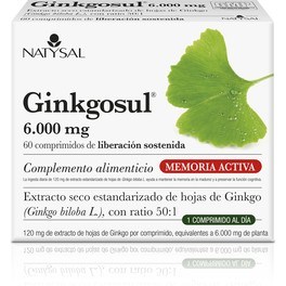 Natysal Ginkgosul 60 Kapseln