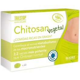 Eladiet Triestop Pflanzliches Chitosan 60 Comp