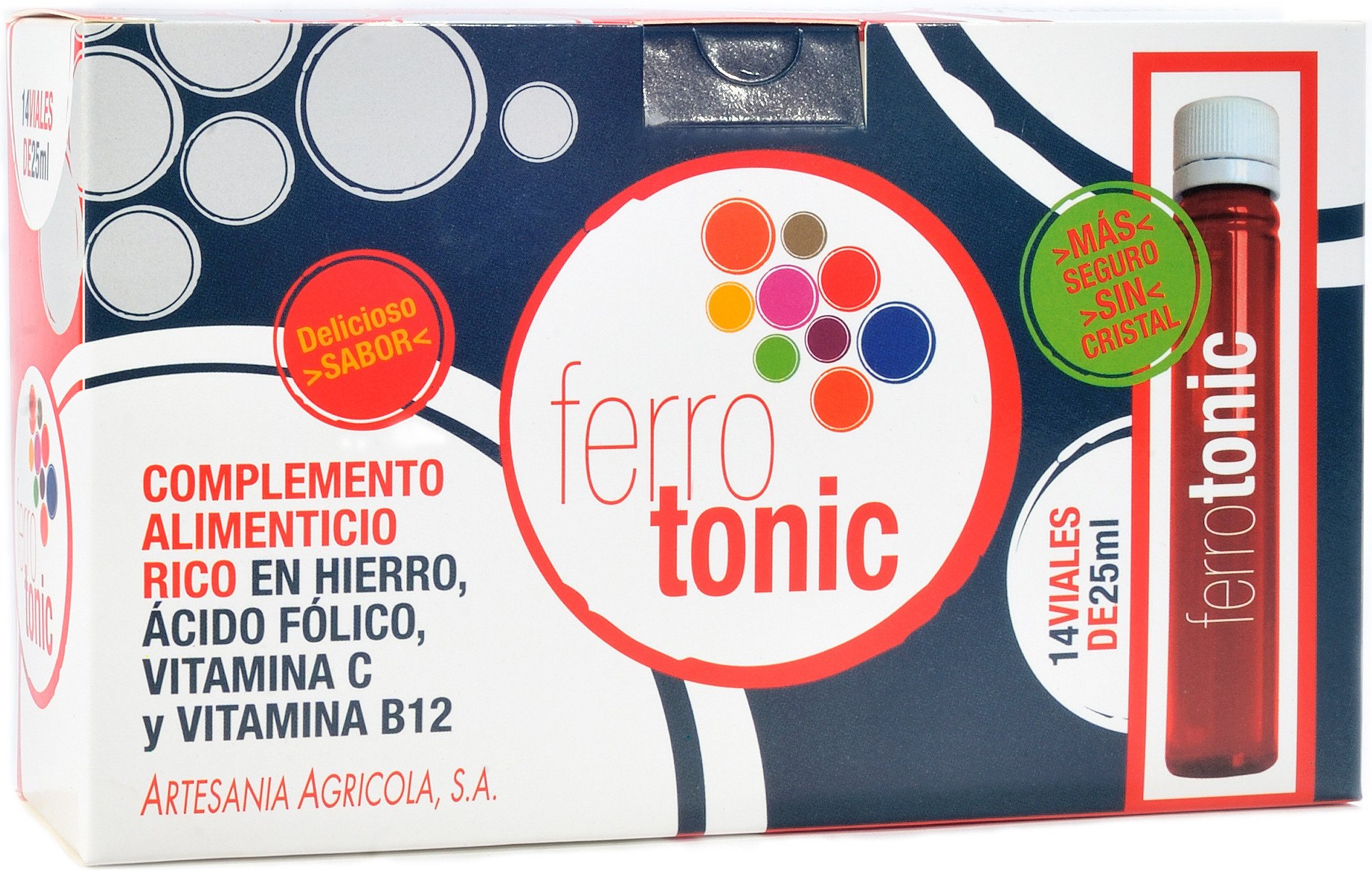 Artesania Ferrotonic 15 Ml X 14 Fiale-image