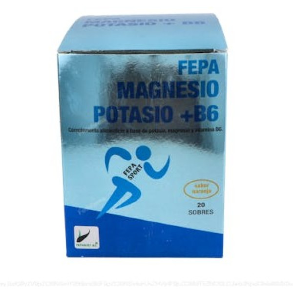 Fepadiet Sport Magnesio+potasio+b6 Naranja 20 Sobres
