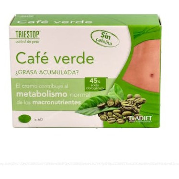 Eladiet Triestop Groene Koffie 60 Com