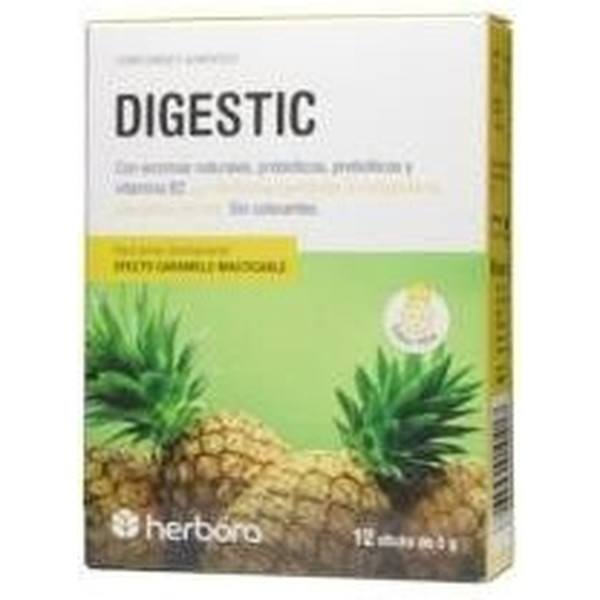 Herbora Digestic 12 Bastoncini X 4 Gr