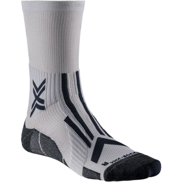 X-bionic Calcetines X-socks Trailrun Perform Crew Pearl Grey/charcoal