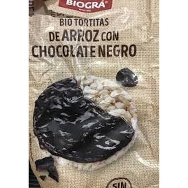 Biográ Torta De Arroz Con Chocolate Negro 100g