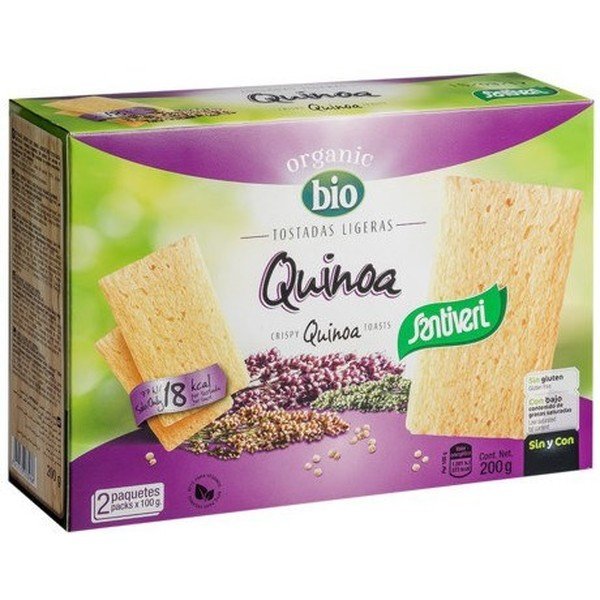 Santiveri Toast Leggero Quinoa Bio 200 Grammi