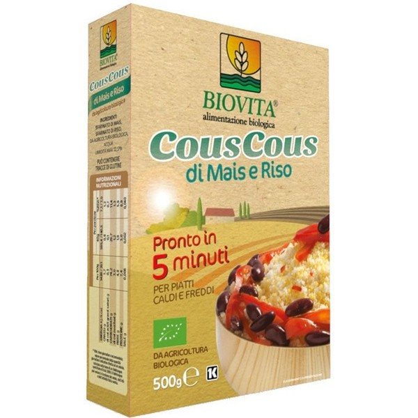 Biovita Cous Cous Maiz Arroz 5 Min. Biovita 500g