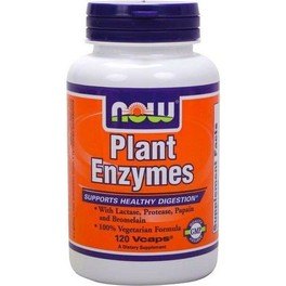 Now Vegetable Enzymes 120 Caps