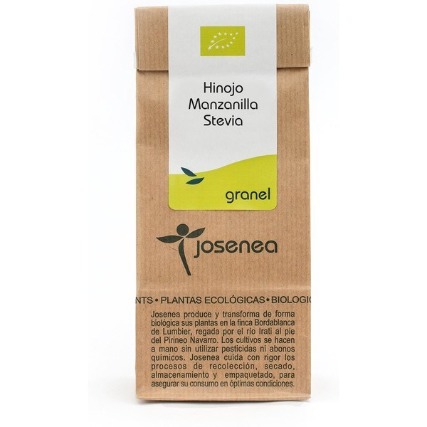 Josenea Fennel-camomila-stevia Bio Bulk 50 Gr