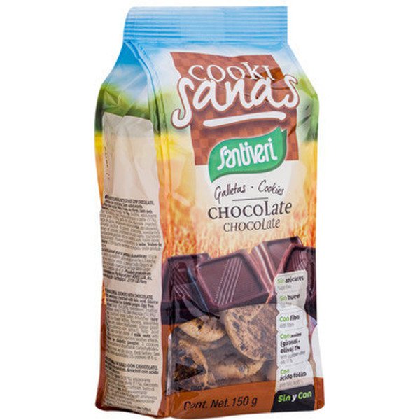 Santiveri Vollkornkekse Kekse Schokolade 150g